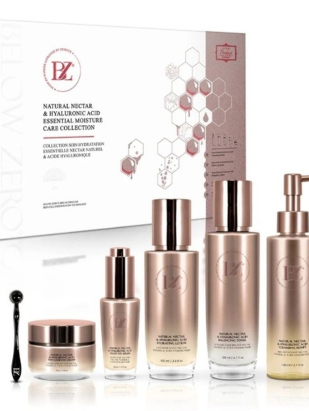 Below zero Hydration Skincare Set - Natural Nectar & Hyaluronic Acid